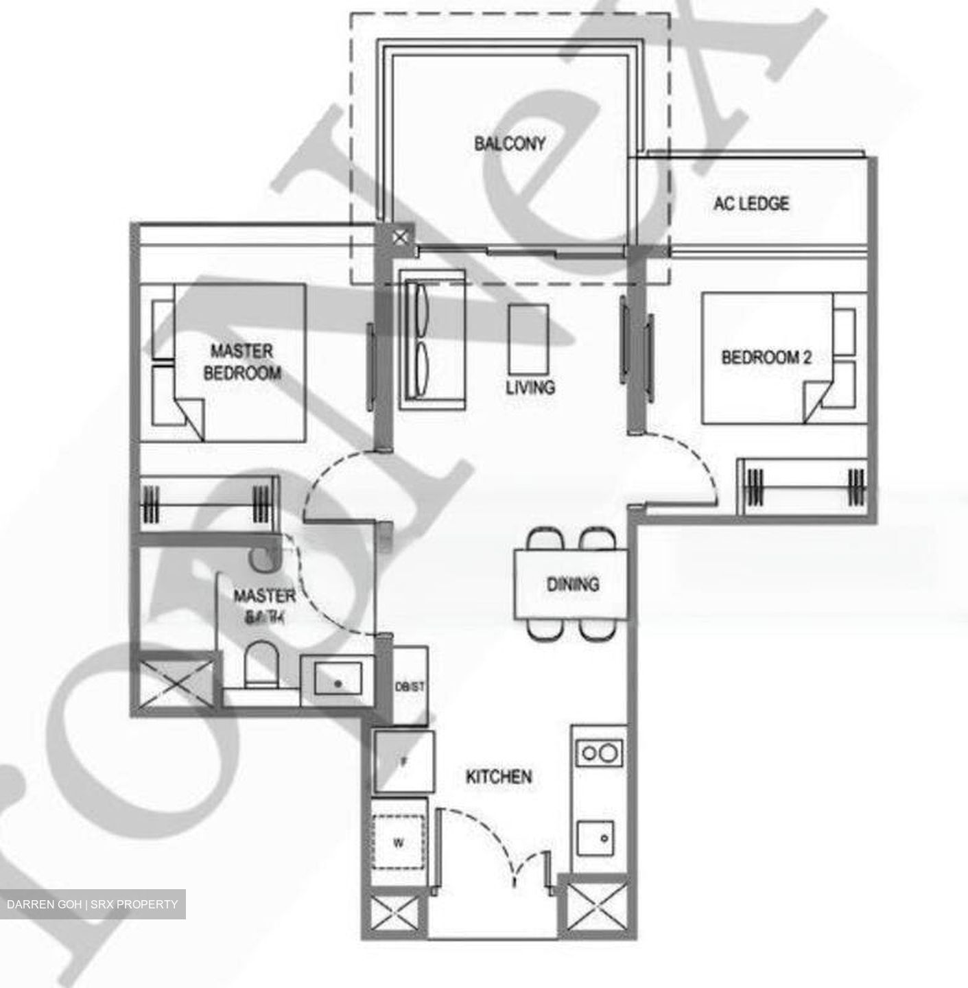 Verdale (D21), Apartment #460465001